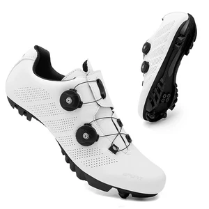  MTB Mountain Bike Racing Cycling Shoes Male Lock Flat Pedal Speed Footwear  - Picture 1 of 11