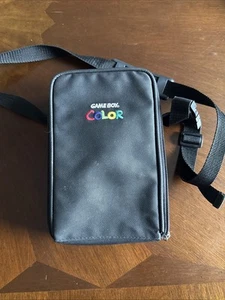 Gameboy Color Travel Carrying Case Bag Shoulder Strap OEM Game Boy GBC W/ Insert - Picture 1 of 3