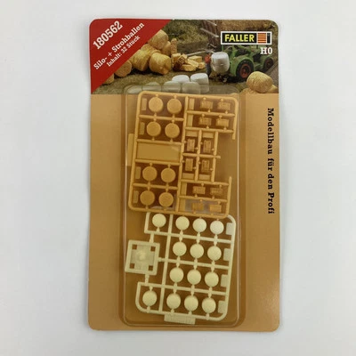 Faller HO #180562 Silo + Strohballen 32 O Psc Germany ~ New - Free Shipping - Image 1 of 4