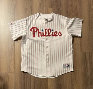 Vtg Majestic x MLB Philadelphia Phillies #6 ‘Ryan Howard’ Jersey • Sz L - Picture 1 of 8