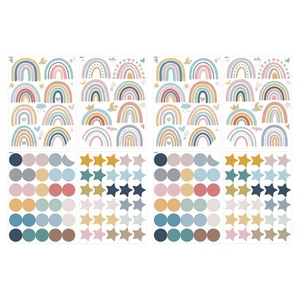 2X(Pegatina de Pared Arco Iris Boho para Habitación de Bebé, Habitación de Niña, Decoración de Pared9259 - Imagen 1 de 10