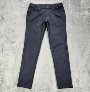 Pantalones Lululemon Para Hombre 32x31 ABC Calce Ajustado Gris Softshell Elastizados - Imagen 1 de 17