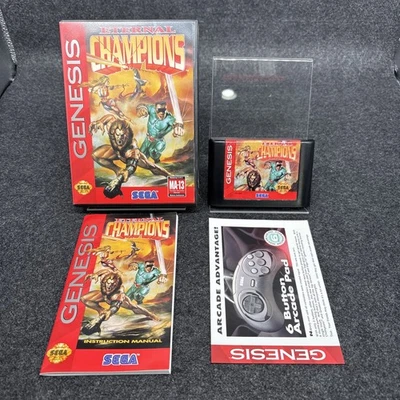 Eternal Champions (Sega Genesis) - CIB Authentic Great Condition - Image 1 of 4