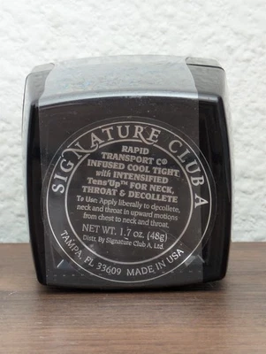 Crema para cuello apretada fresca con infusión Signature Club A Rapid Transport C 1,7 oz sellada Foto 1 de 4