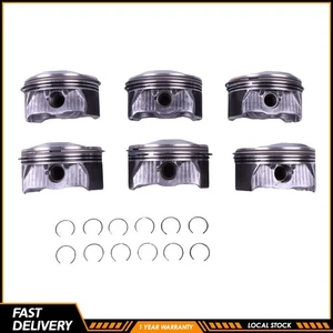 6PCS M276 3.0T Engine Pistons Rings Φ88mm For Mercedes-Benz W205 W212 X166 E400 - Picture 1 of 8