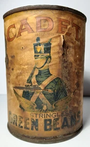 1920s VINTAGE HD LEE MERCANTILE COMPANY US MILITARY CADET CAN SALINA KANSAS CITY - Bild 1 von 24