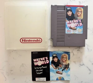 Wayne's World NES Spiel *NEUWERTIG* mit Handbuch und Hülle. Original. Getestet.  - Bild 1 von 4