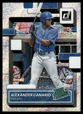 2022 Donruss Rated Prospects Rapture #12 Alexander Canario - BB - Image 1 of 2
