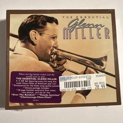 The Essential Glenn Miller By Glenn Miller (2 CD Set 1995) New & Sealed - Image 1 of 2