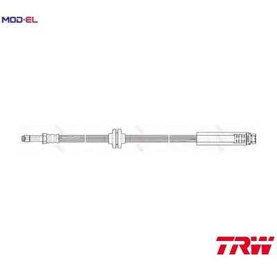 BRAKE HOSE PHB503 FOR FORD FOCUS/II/C-MAX Q7DA/QQDA/QQDB/CSDA/CSDB 1.8L 4cyl - Image 1 of 4