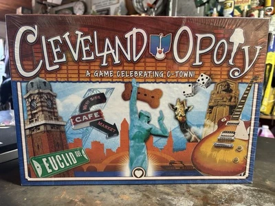 Cleveland Opoly Monopoly Board Game NIB Made In USA Factory Sealed - Image 1 of 2