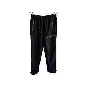 Baleaf Pants Womens M Black Spell Out Zip Pockets Elastic Waist Thermal - Picture 1 of 6