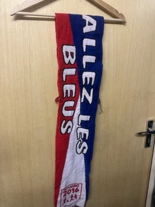 France Football Supporter Scarf Allez Les Bleus 2016 European Championship Euros - Picture 1 of 5