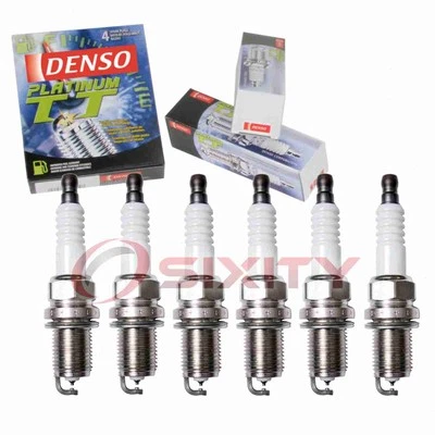 6 pc Denso Platinum TT Spark Plugs for 1999-2004 Nissan Frontier 3.3L V6 rg - Image 1 of 4