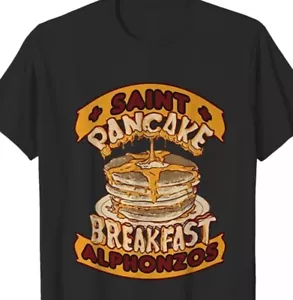 Frank Zappa Saint Pancake Breakfast T-Shirt, Short Sleeve Unisex S-5XL - Picture 1 of 3