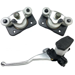 Front Brake Calipers and Brake Master Cylinder for Arctic Cat 500 4X4 2002 2003 - Foto 1 di 5