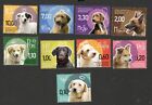 Bosnia Serbia - 9 Definitive Stamps - Fauna - Dogs - 2022.