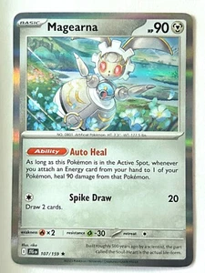 Magearna 107/159 Holo Rare Journey Together Pokemon TCG Pack Fresh Near Mint NM - Picture 1 of 4