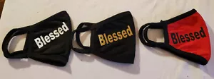 Gesichtsmaske Unisex gesegnet 100% Baumwolle waschbar - Bild 1 von 7