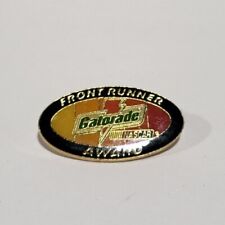 Gatorade Front Runner Award  Logo NASCAR Racing Hat Pin