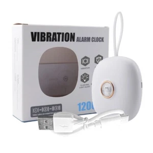 Silents Vibrating Alarm Clock 2 Vibrating Modes Powerful Wake Alarm Clock Decors - Picture 1 of 8