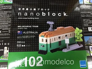 Kawada NBH-102 Nanoblock Melbourne Tram Building toy - Picture 1 of 2