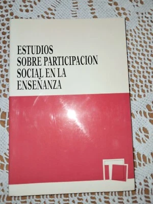 Estudios sobre participación social en la enseñanza - Imagen 1 de 4