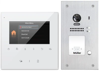 Video Sprechanlage 1 Familien Haus Türöffner Funktion Videotürsprechanlage - Bild 1 von 4