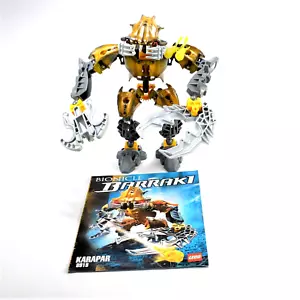 LEGO Bionicle Barraki Carapar Set 8918 con Istruzioni Senza Bidone - Foto 1 di 3