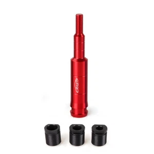 130mm Shift Knob Extension Rod Stick Adapter for MT Manual Gear Shifter Lever - Picture 1 of 11