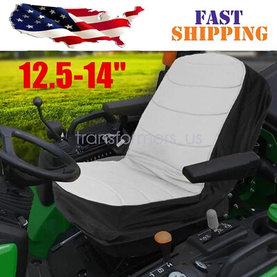 NEW For Husqvarna Riding Lawn Mower Tractor Seat Cover Gray & Black - Image 1 of 4