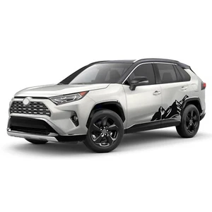Mountains rear wheel graphics stickers decal compatible with Toyota Rav4 - Picture 1 of 16