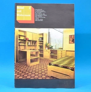 DDR Möbel und Wohnraum 2/1983 Fachzeitschrift Jugendzimmer VM Modell T 22 CSSR B - Bild 1 von 1