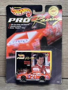 VTG HOT WHEELS Pro Racing #21 Michael Waltrip 1:64 Diecast Stock Car 1997 Ford - Picture 1 of 15