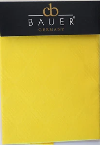 Curt Bauer Mako Brokat Damast Kissenbezug 2507 gelb 40 x 40 cm - Bild 1 von 1