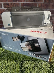 ⭐️Canon PIXMA IP6600D Digital Photo Inkjet Printer A-1⭐️Low Ink⭐️Working Read⭐️ - Picture 1 of 19