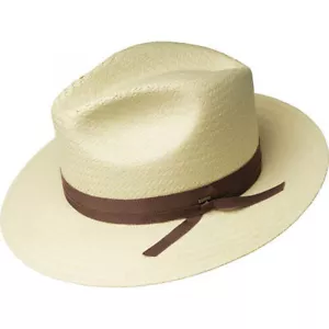 SOMBRERO DE PAJA ENROLLABLE BAILEY WINSTONE RAINDURA® SOMBREROS VERANO VIAJERO NATURALEZA NUEVO - Imagen 1 de 1