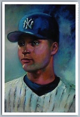 Postcard Derek Jeter by Buck Paulson Players Authentic Direct #1085/20000 MLB - Image 1 of 2