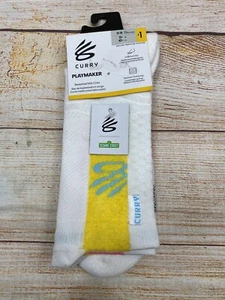 Under Armour Curry Playmaker Sesame Street Sample Socks Adult Size XL 13-16 - Picture 1 of 3