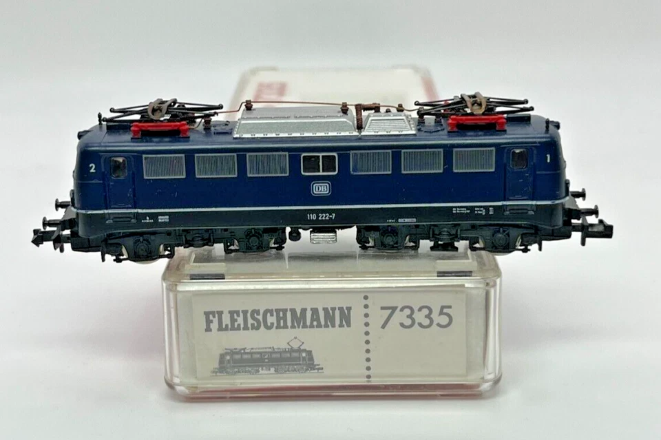 N Scale Fleischmann 7335 BR110 Electric Locomotive Original Box - Image 1 of 4