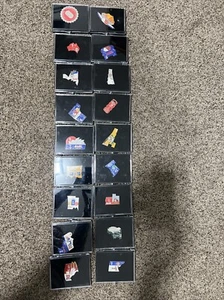 Sydney Olympic Games Coca Cola McDonalds 18 Pins of the Day Puzzle Set 2000 - Picture 1 of 9