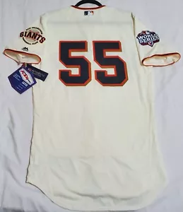 AUTHENTIC MAJESTIC TIM LINCECUM 40 MEDIUM SAN FRANCISCO GIANTS FLEX BASE Jersey - Picture 1 of 9