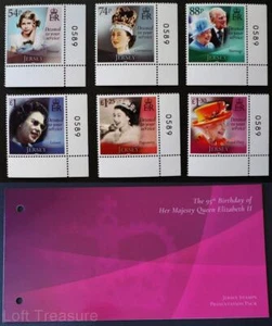 Trikot Briefmarken ""Queen Elizabeth II 95. Geburtstag"" Presspack postfrisch 0589 Selv 2021 - Bild 1 von 5