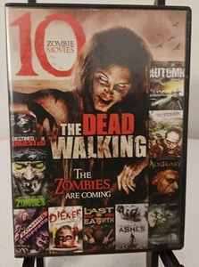 The Dead Walking: 10 Zombie Movies (DVD) like new - Picture 1 of 4