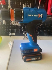 adattatore da batteria worx e dexter a utensili dexter LEXMAN up 20 volt ( blu) - Bild 1 von 15