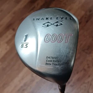 Snake Eyes 600T Driver 9.5° RH Aldila NVS 65 Regular Graphite Shaft. Pre-owned  - Picture 1 of 9