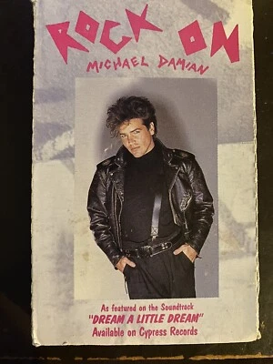Michael Damian - Rock On (Cassette Single, 1989) Dream A Little Dream, Tested - Image 1 of 2