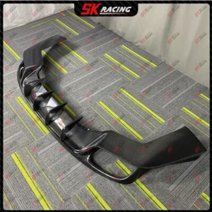 Fits Porsche Panamera 971 Carbon Fiber Rear Lip Bumper Diffuser Exterior Bodykit - Picture 1 of 23