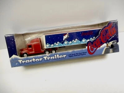 Ertl 1995 Coca-Cola Tractor-Trailer 1/64 Scale Die-Cast High Detailed Replica - Image 1 of 4
