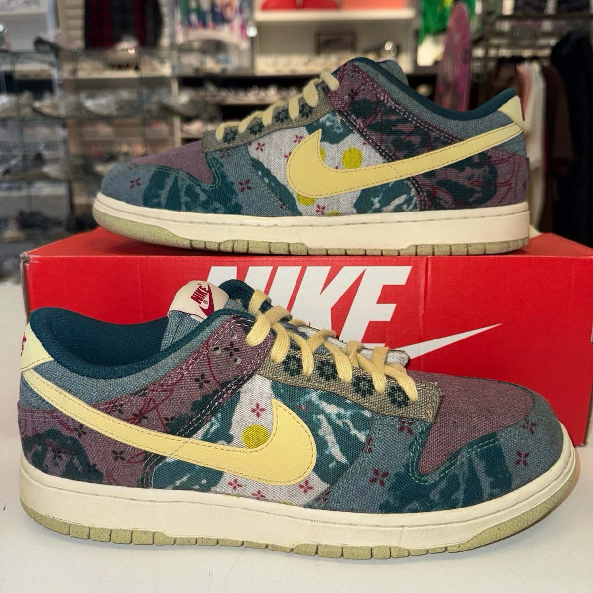 Nike Dunk Low Community Garden for Sale | Authenticity Guaranteed